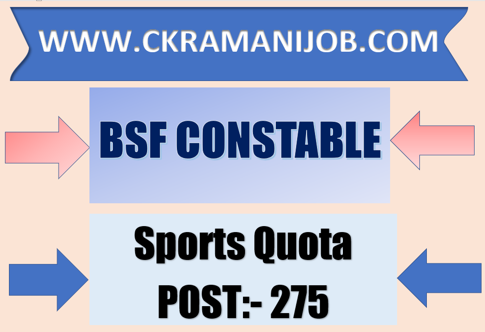 BSF Constable