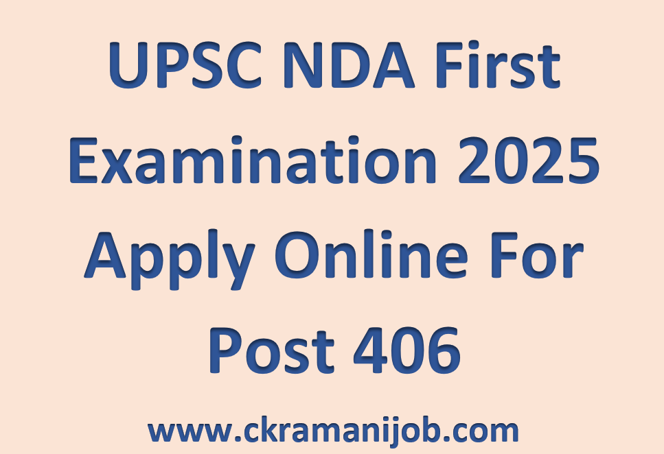 UPSC NDA I Examination 2025