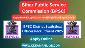 BPSC DSO Recruitment 2025