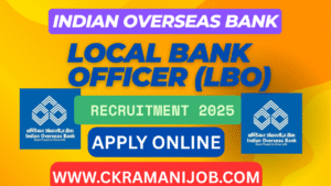 Indian Overseas Bank LBO Recruitment 2025