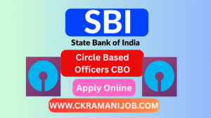 SBI Circle Based Officers CBO Recruitment 2025