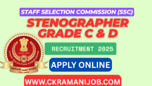 SSC Stenographer Grade C D 2025